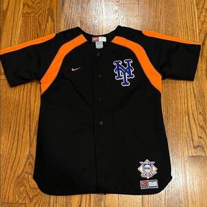 NY Mets Jose Reyes jersey black boys jersey size Large
